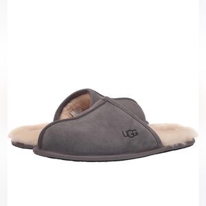 Ugg Men's Scuff Suede Grey Slippers Size 10